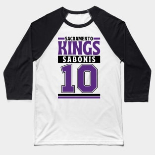 Sacramento Kings Sabonis 10 Limited Edition Baseball T-Shirt